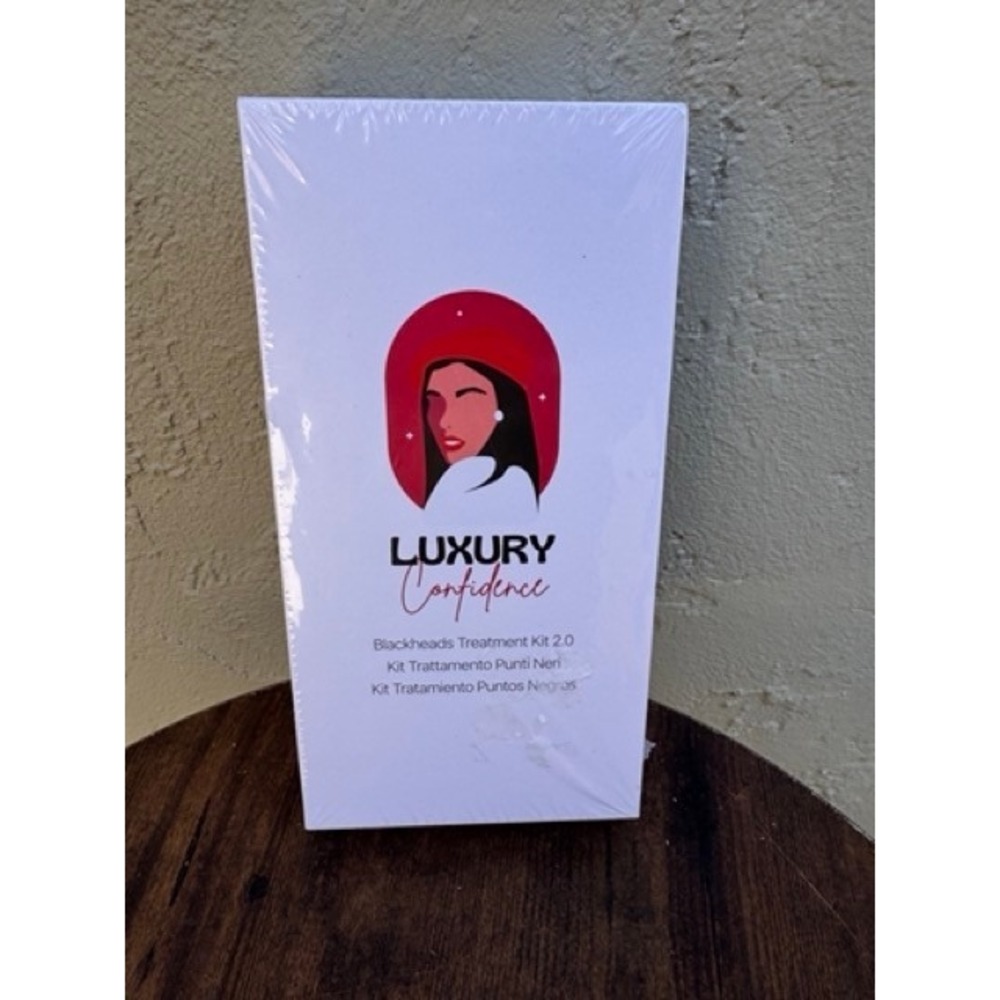 Luxury Confidence NEW Blackheads Treatment Kit 2.0 New Sealed Pore Cleansing Set